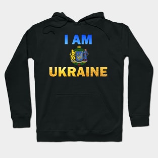 I Am Ukraine Slogan Hoodie